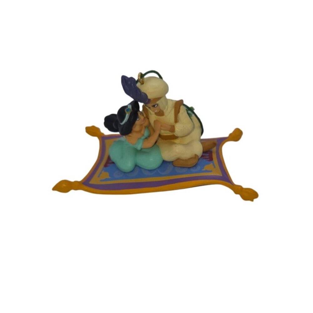 Vintage 1990 Disney Aladdin Magic Carpet Ride 2.5" Enesco Ornament